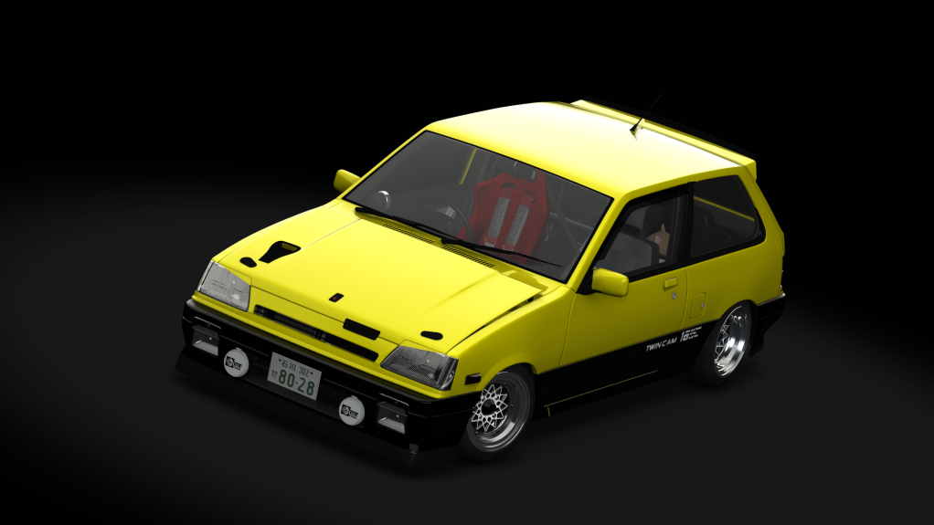 LM - Suzuki Cultus - D16A Vtec Swap, skin yellow