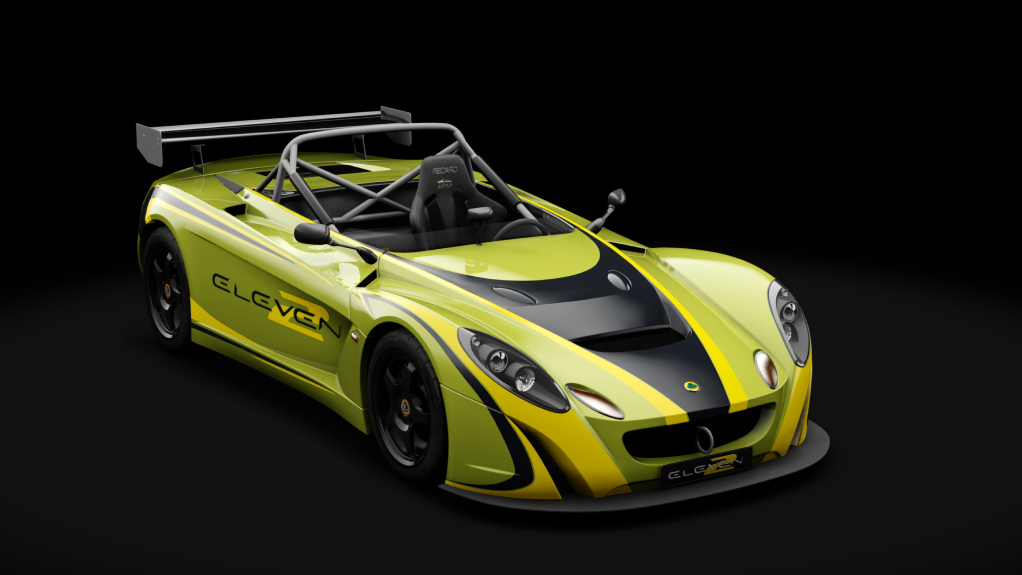 Lotus 2-Eleven 2009 Naturally Aspired, skin 01_Isotope_Green