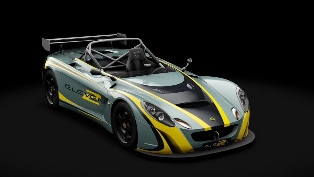 Lotus 2-Eleven 2009 Naturally Aspired, skin Aquamarine_Blue