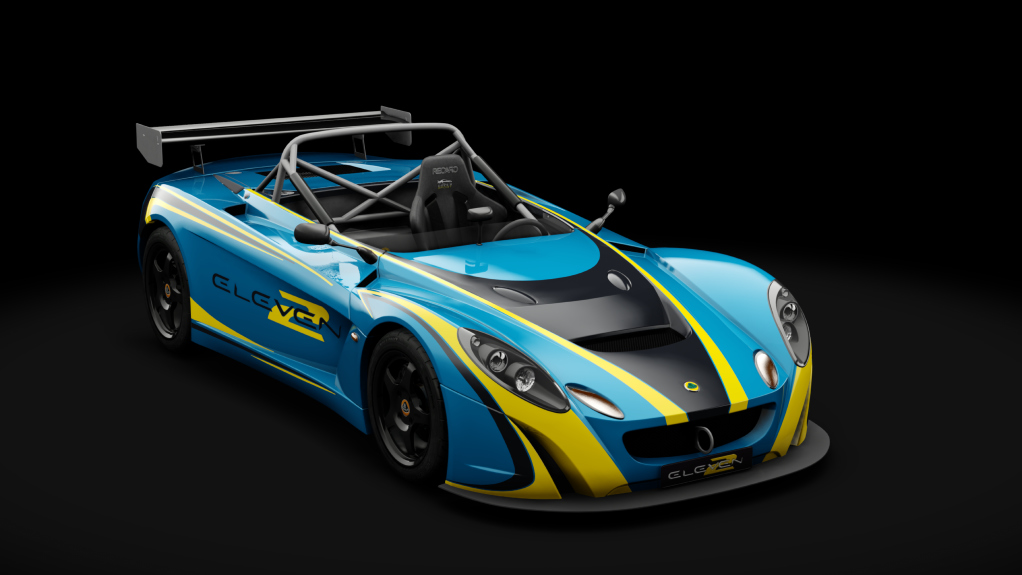 Lotus 2-Eleven 2009 Naturally Aspired, skin Laser_Blue