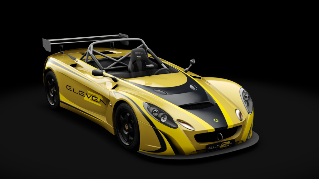 Lotus 2-Eleven 2009 Naturally Aspired, skin Solar_Yellow