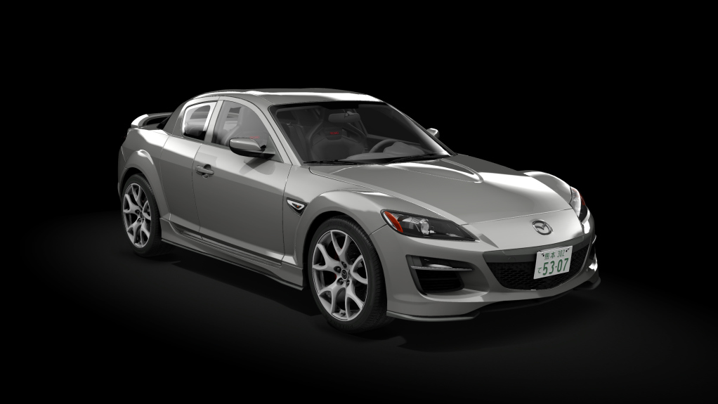 Mazda RX-8 Spirit R 2012, skin Diamond Grey