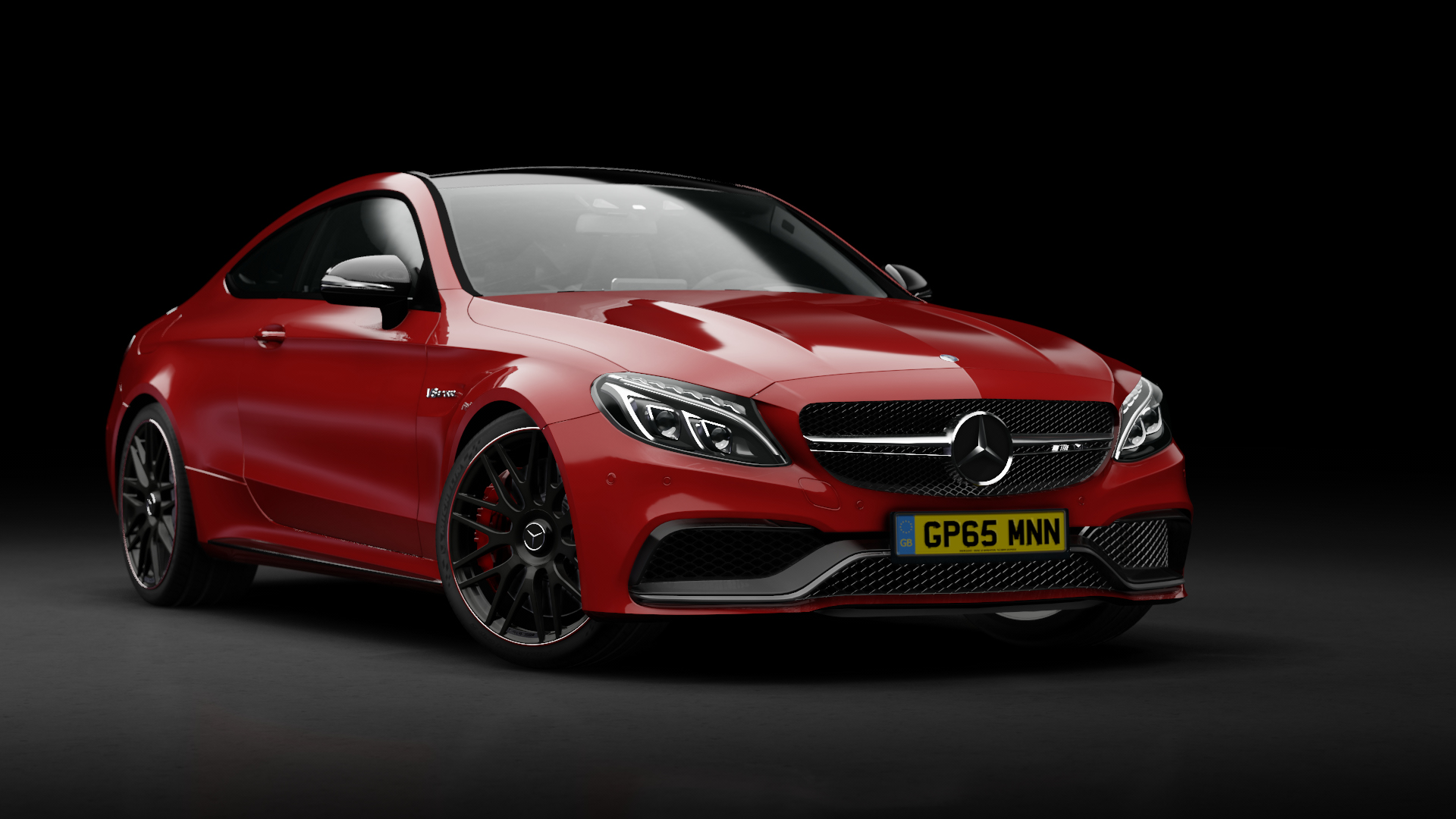 Mercedes-Benz C63 S AMG Coupe | Redd Tuned, skin Red