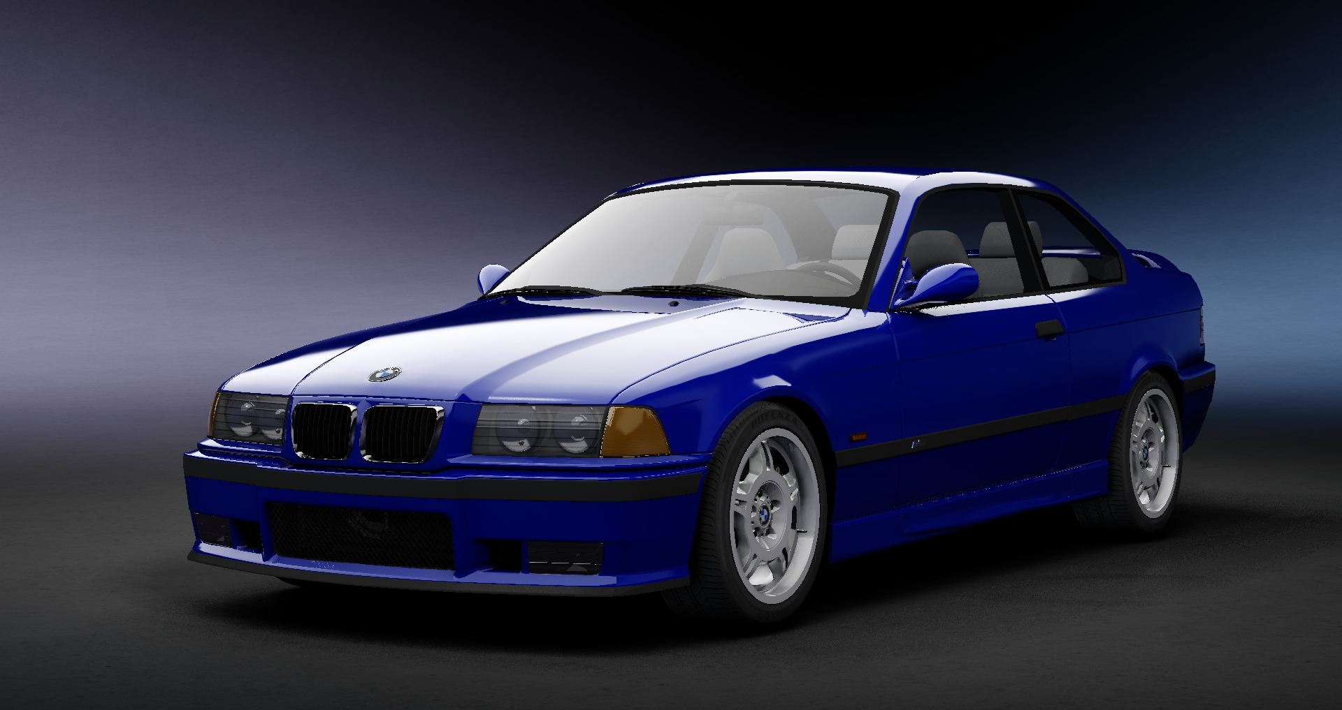 BMW M3 E36 EURO Spec, skin CSBlue