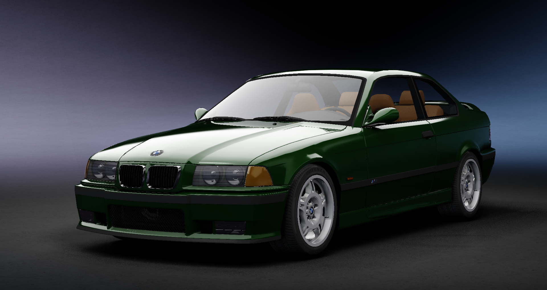 BMW M3 E36 EURO Spec, skin Green