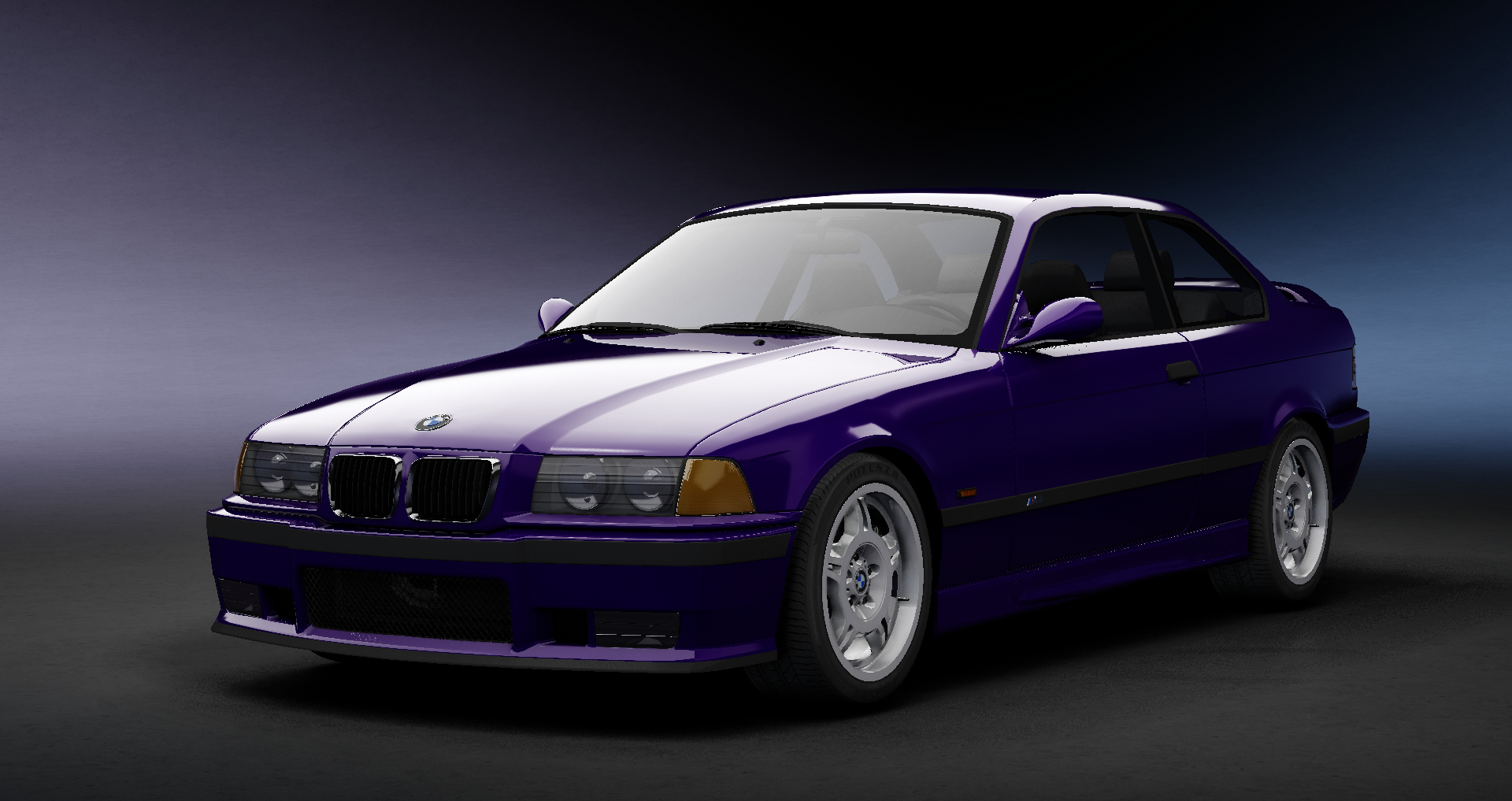 BMW M3 E36 EURO Spec, skin Purple