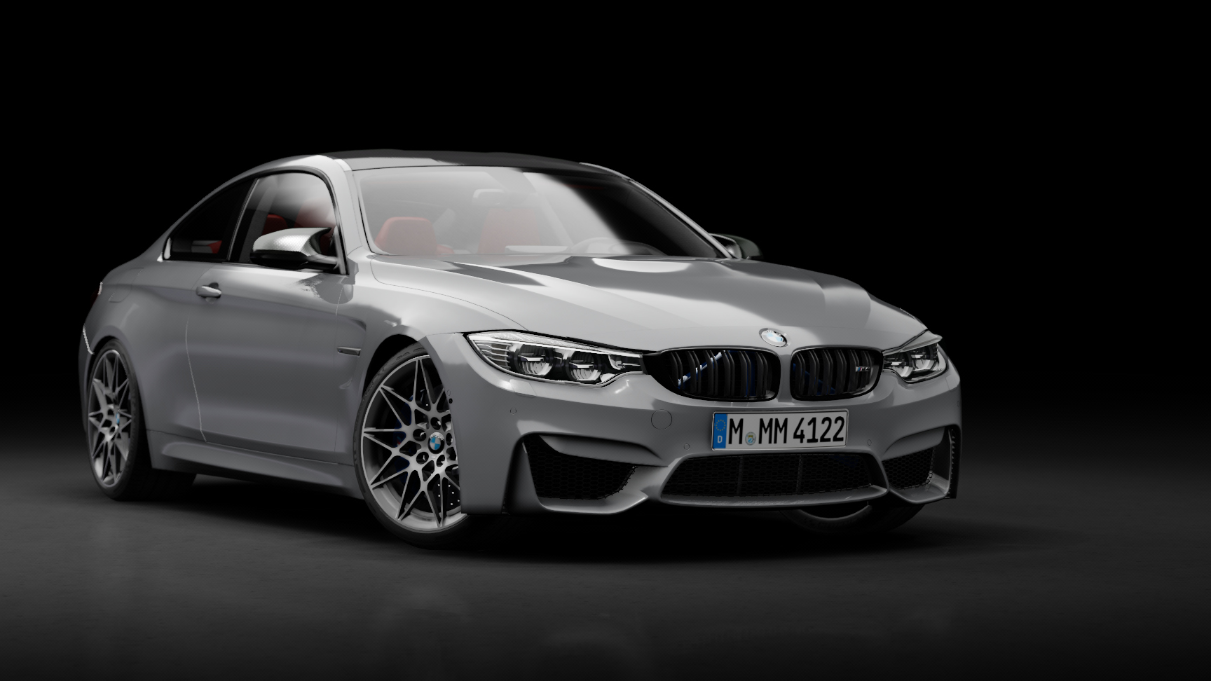 BMW M4 F82 Competition, skin 02_Mineral_Gray_Metallic