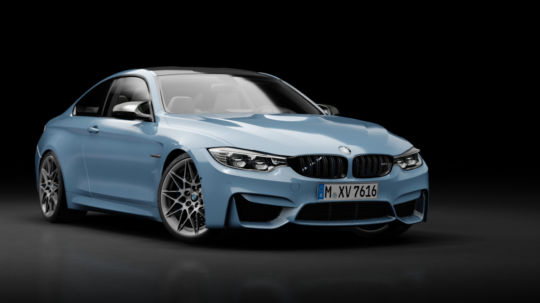 BMW M4 F82 Competition, skin 10_Yas_Marina_Blue_Metallic