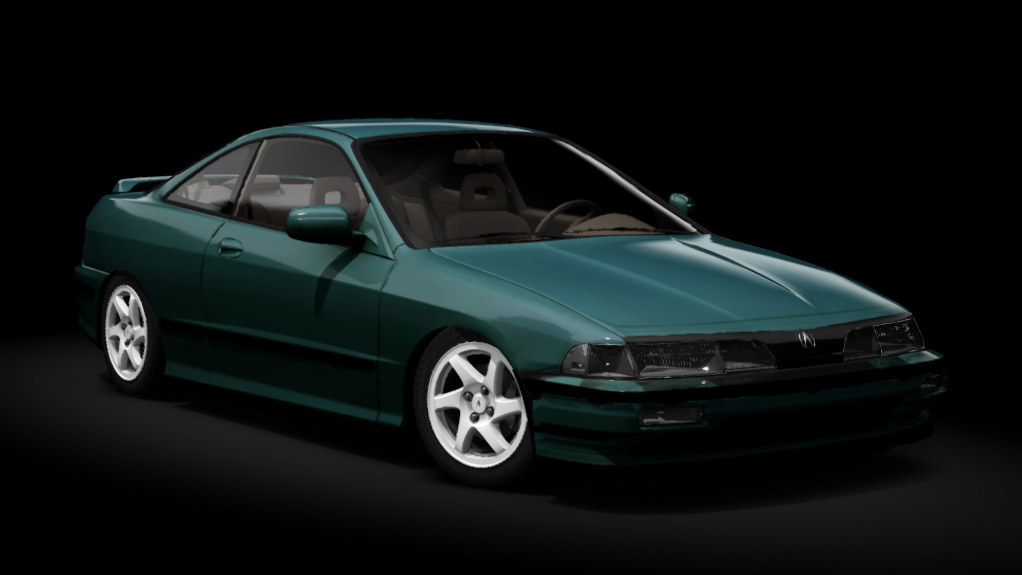 LM - Acura Integra GS-R, skin Clover Green Pearl + Parchment