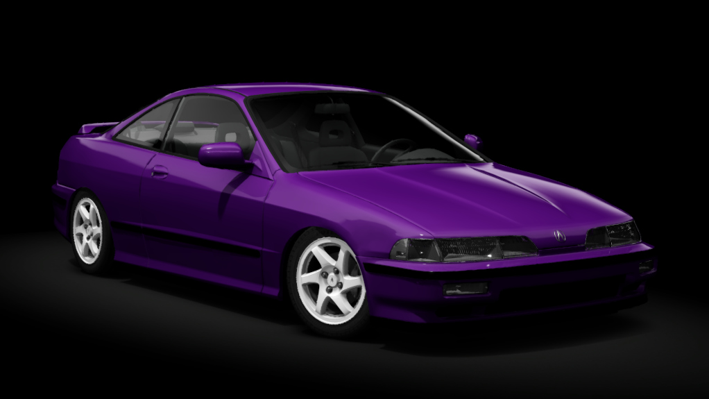 LM - Acura Integra GS-R, skin Dark Violet Pearl + Graphite