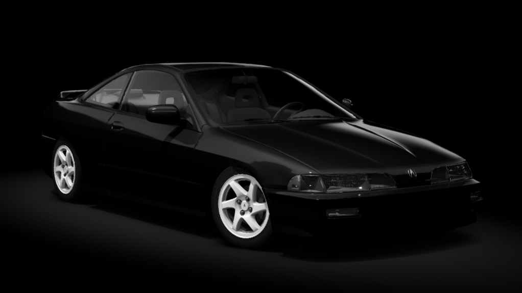 LM - Acura Integra GS-R, skin Flamenco_Black + Graphite