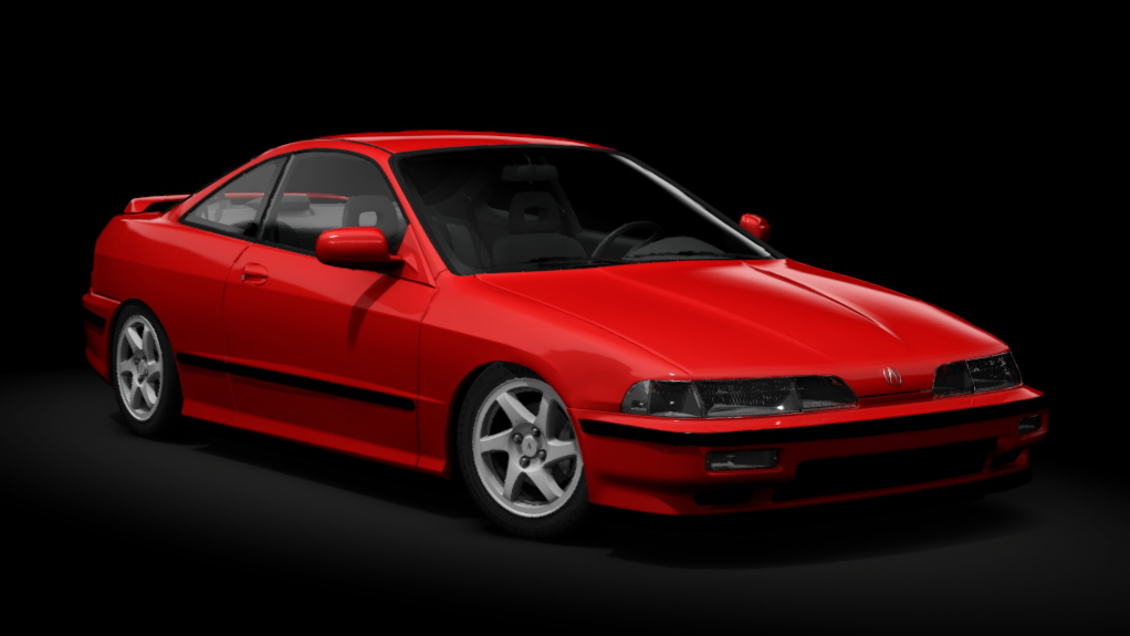 LM - Acura Integra GS-R, skin Milano_Red + Graphite