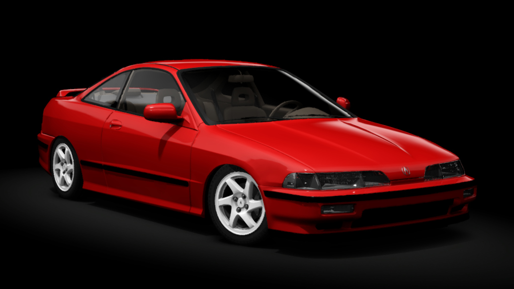 LM - Acura Integra GS-R, skin Milano_Red + Parchment