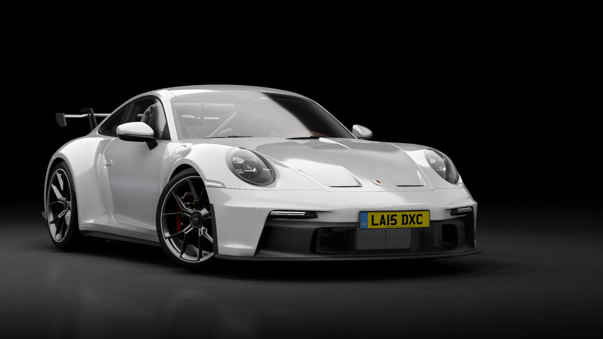 Porsche 911 GT3 (992), skin 03_white