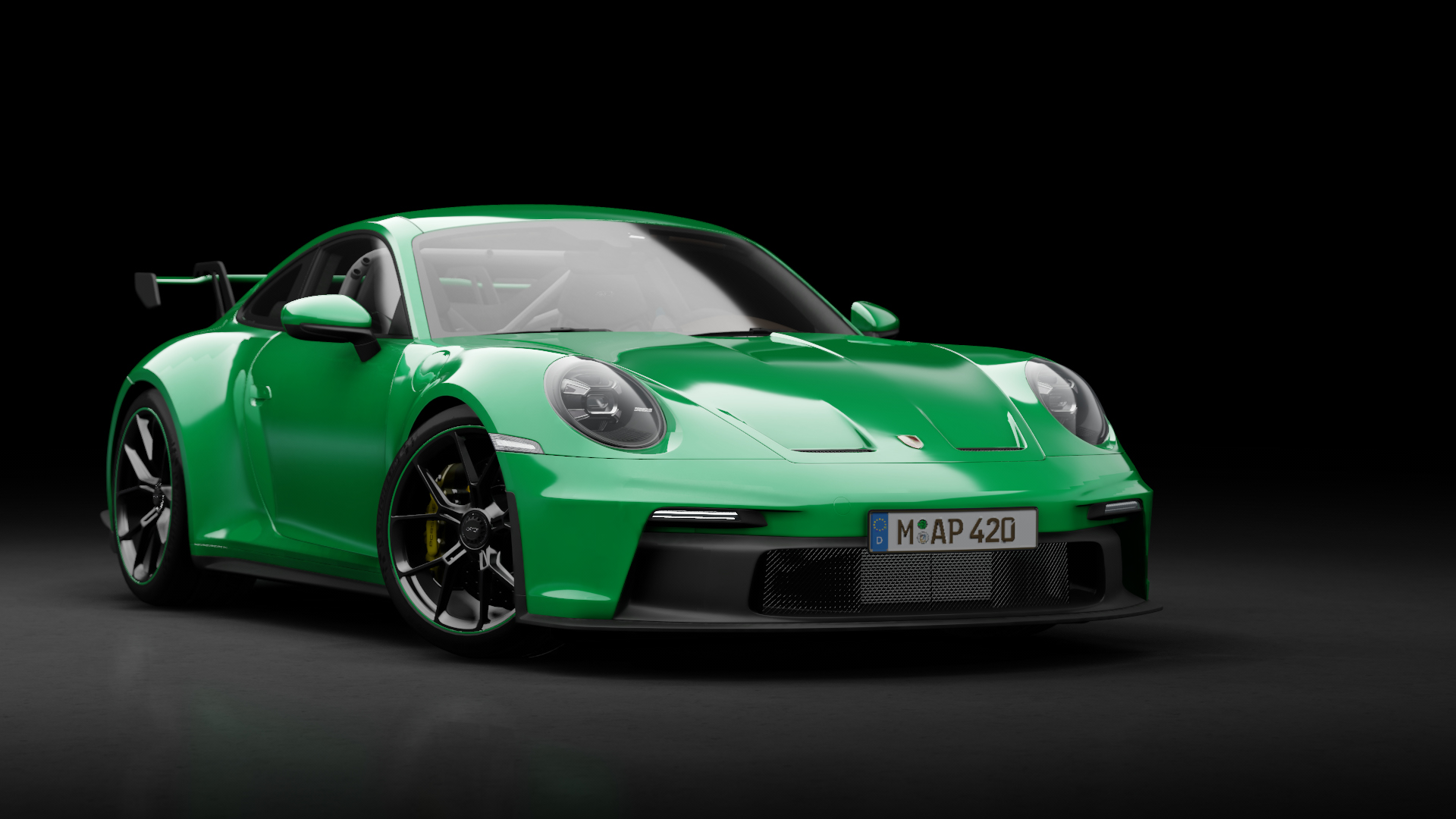 Porsche 911 GT3 (992), skin 04_racing_green