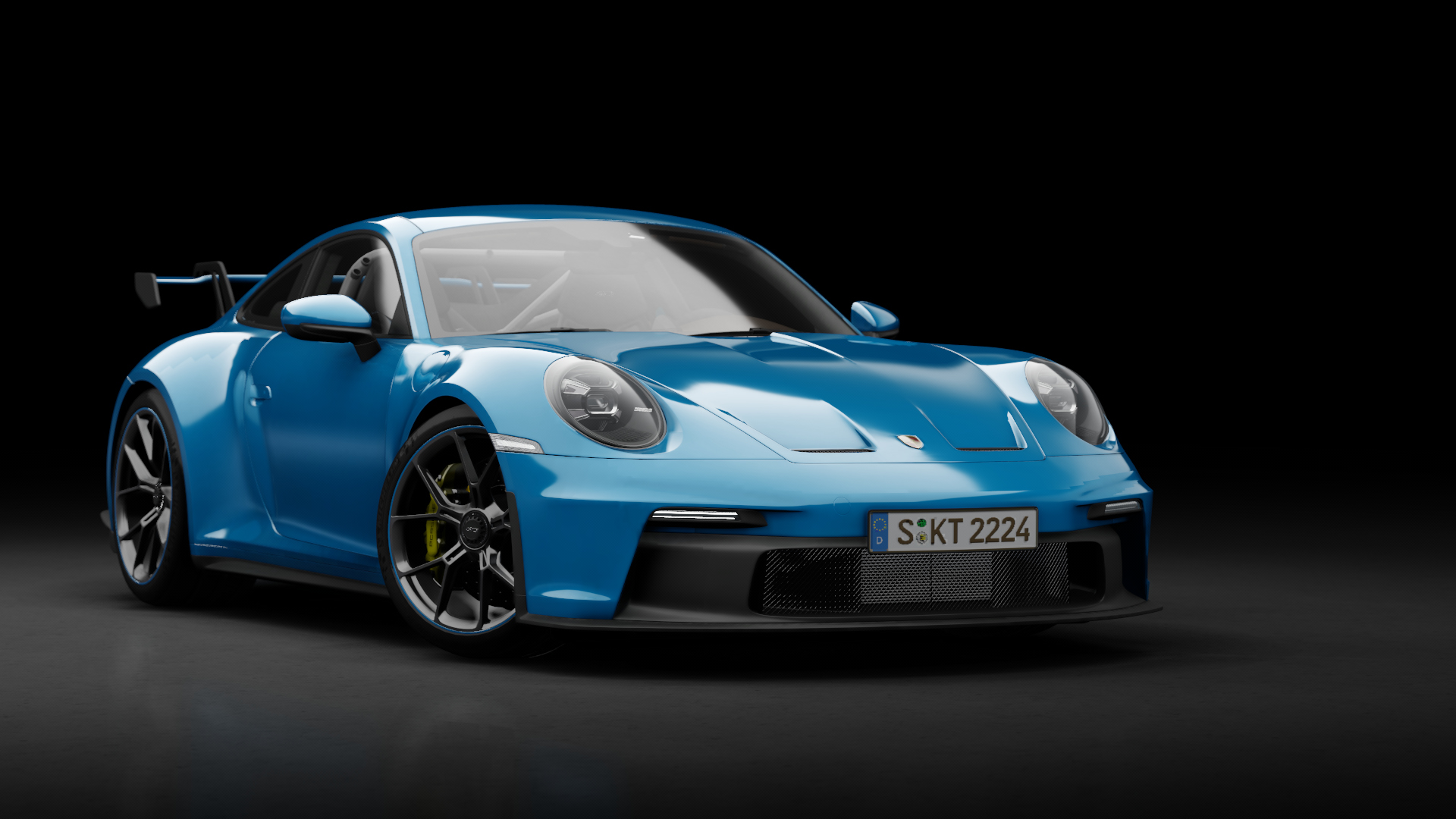 Porsche 911 GT3 (992), skin 05_blue