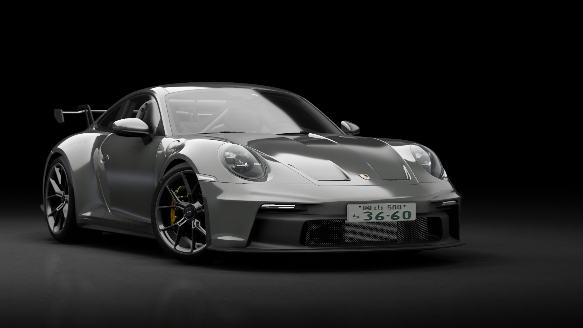 Porsche 911 GT3 (992), skin Agate Grey Metallic