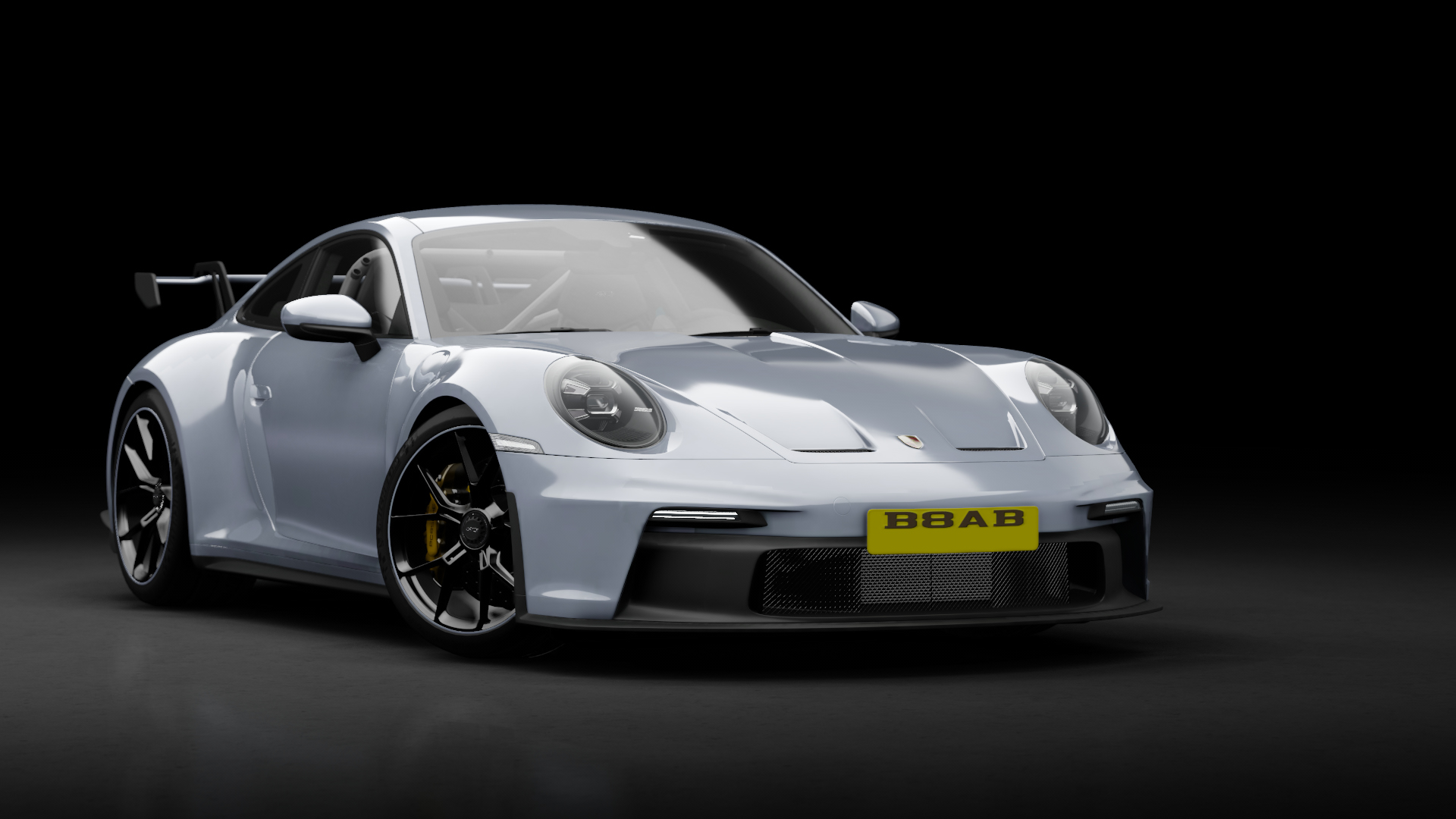 Porsche 911 GT3 (992), skin Dolomite Silver Metallic