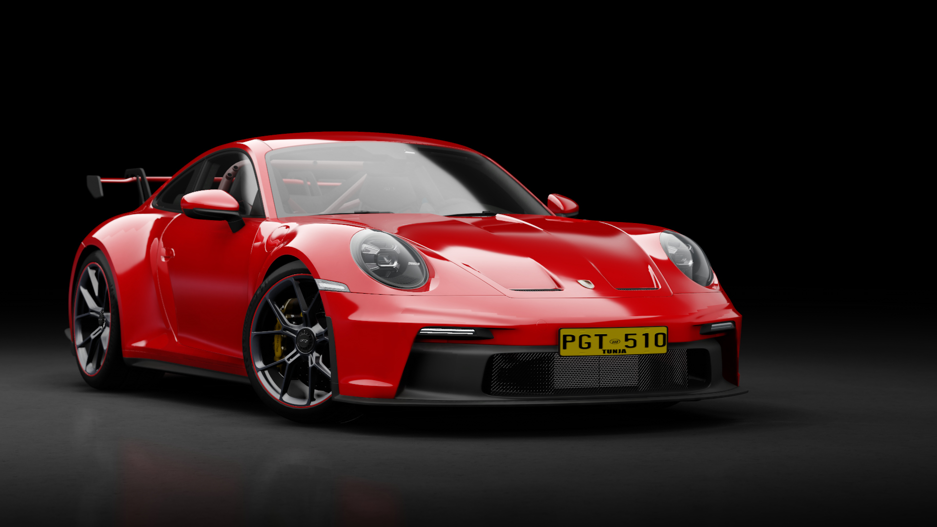 Porsche 911 GT3 (992), skin Red