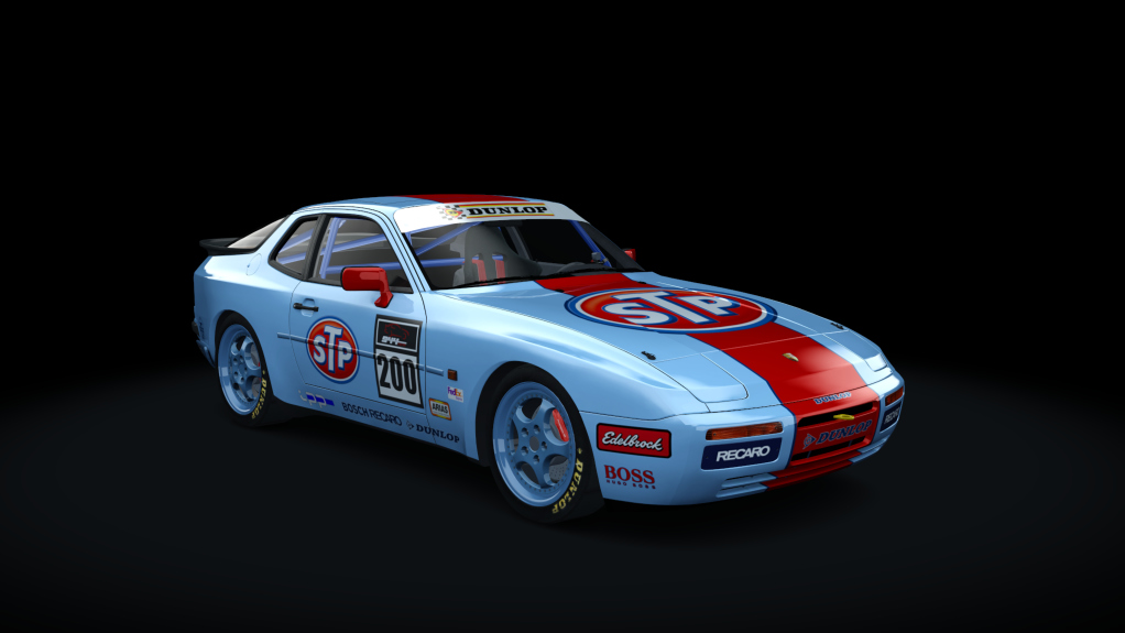 Porsche 944 Turbo Cup, skin 200STP