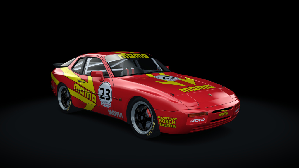 Porsche 944 Turbo Cup, skin 23Momo