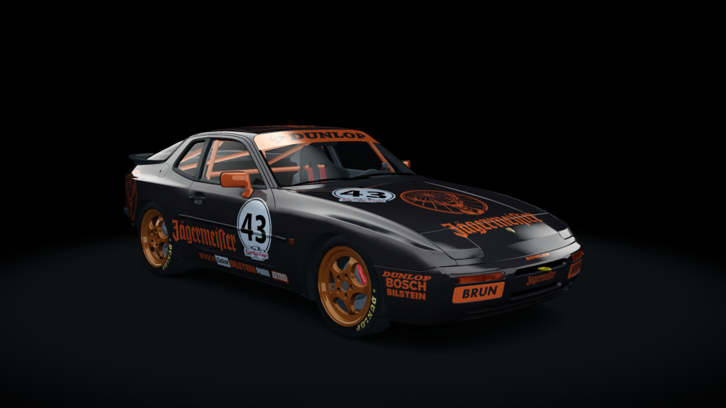 Porsche 944 Turbo Cup, skin 43Jagermeister