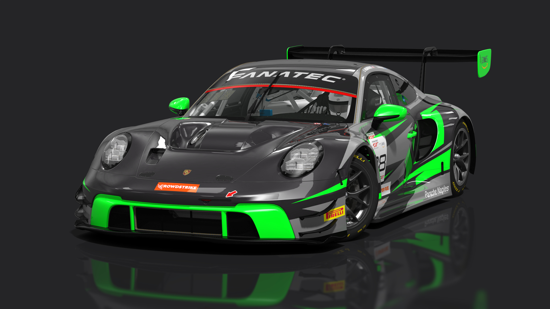 Porsche 992 GT3 R 2023, skin 2023 GTWC #28 RS1 Motorsport