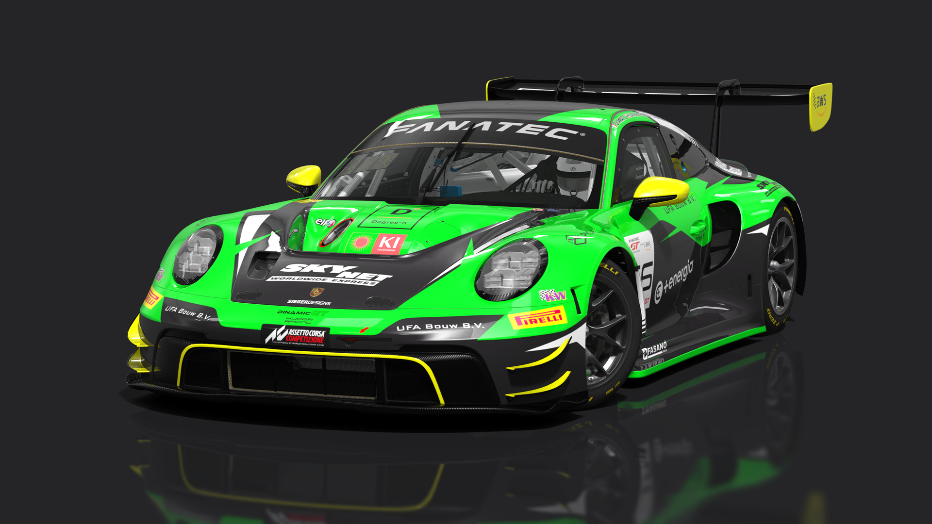 Porsche 992 GT3 R 2023, skin 2023 GTWC #56 Dinamic Motorsport