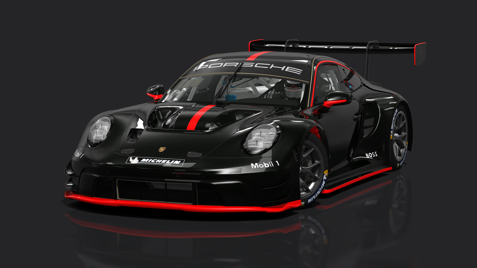 Porsche 992 GT3 R 2023, skin Launch Colour