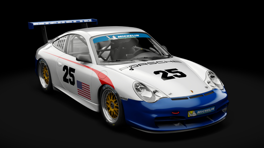 Porsche 911 GT3 Cup 2004, skin n_25_usa