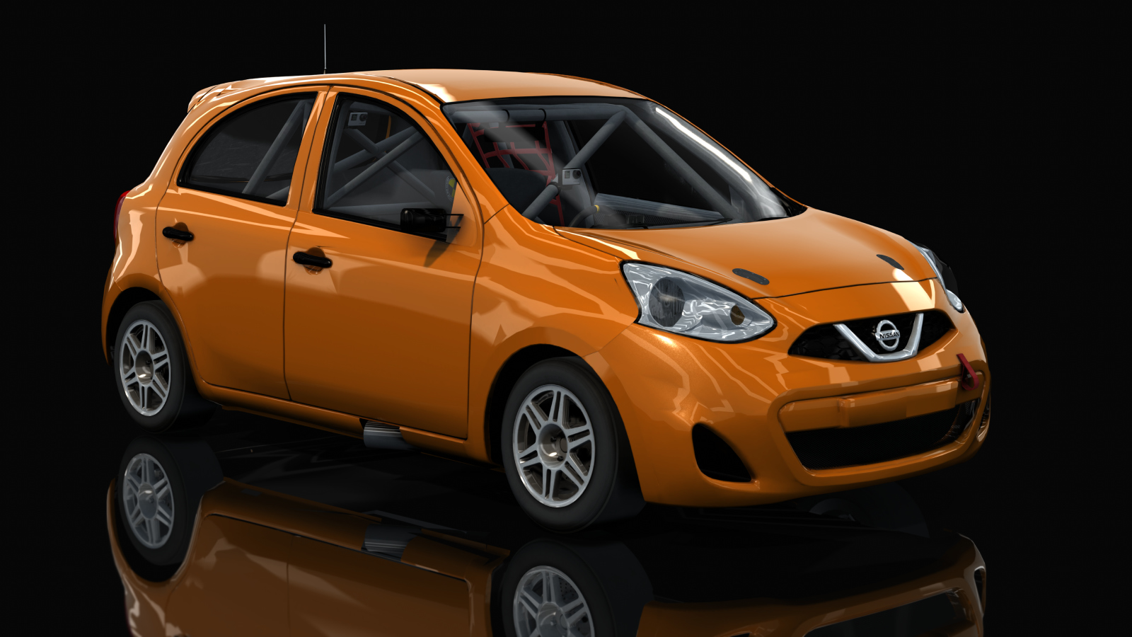 Nissan March TN C2, skin Mostaza