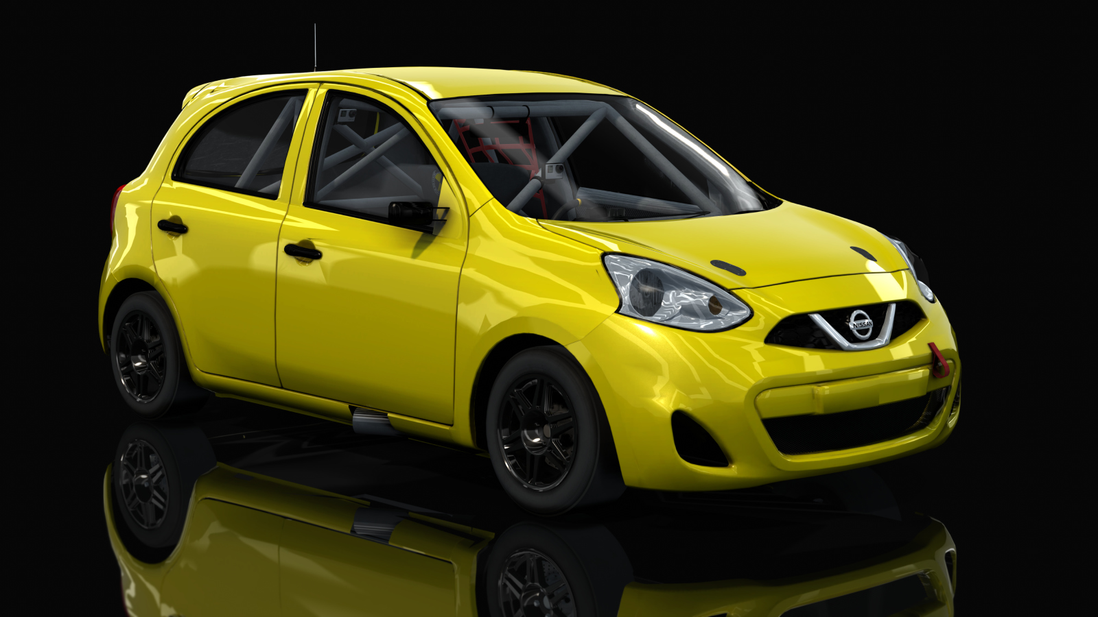 Nissan March TN C2, skin amarillo