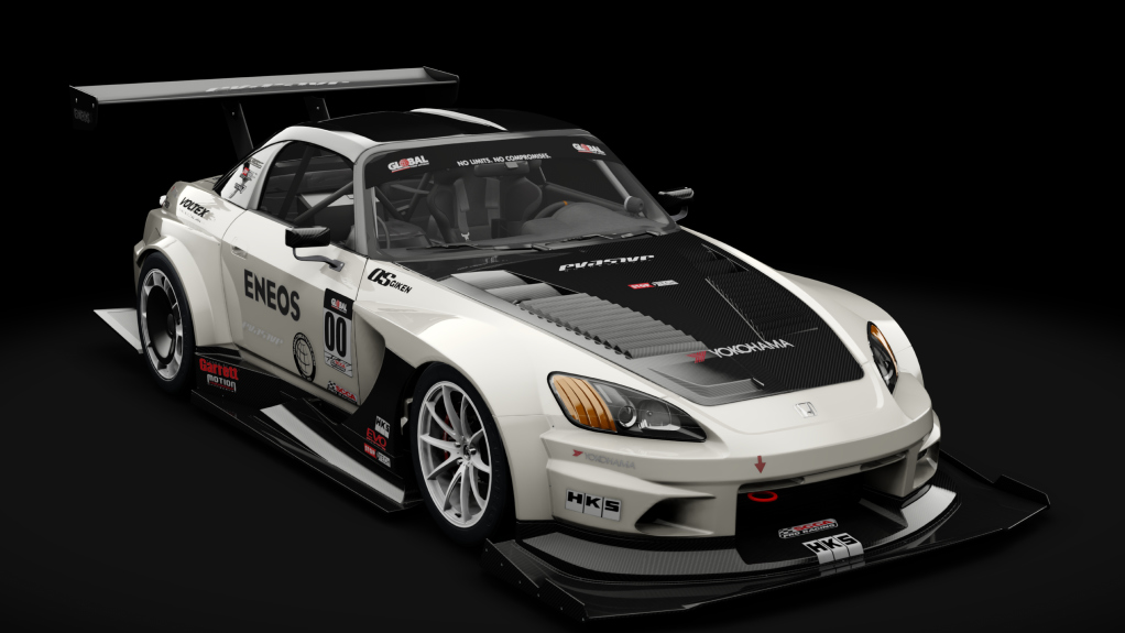 Honda S2000 2003 USDM Time Attack, skin 01_Jdm