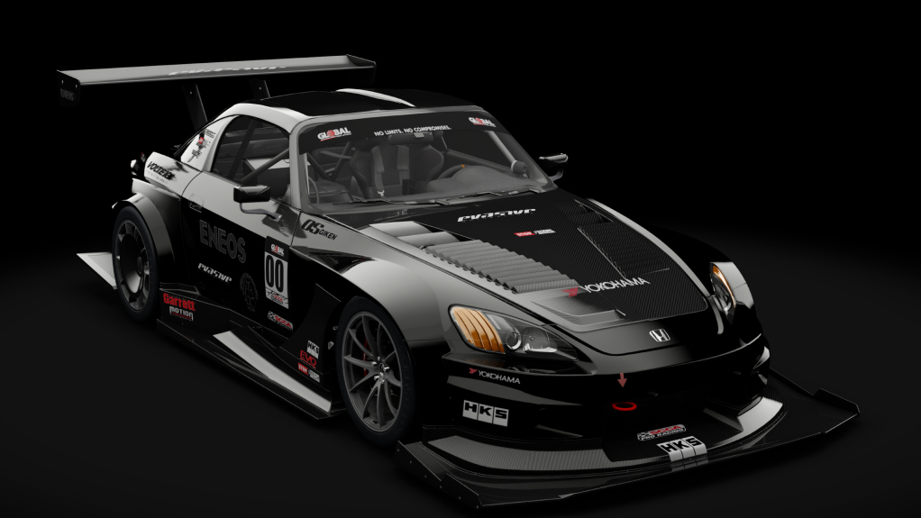 Honda S2000 2003 USDM Time Attack, skin 02_Nighthawk Black Pearl