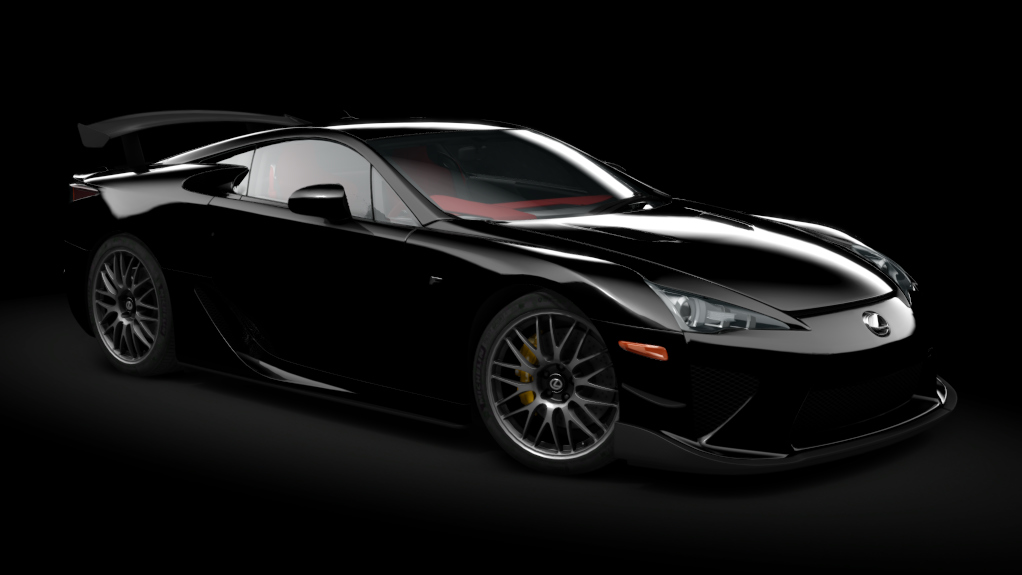 Lexus LFA Nürburgring Package, skin black