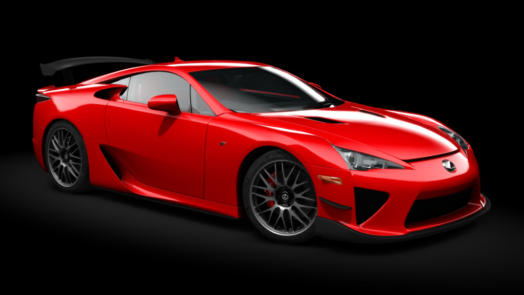 Lexus LFA Nürburgring Package, skin red