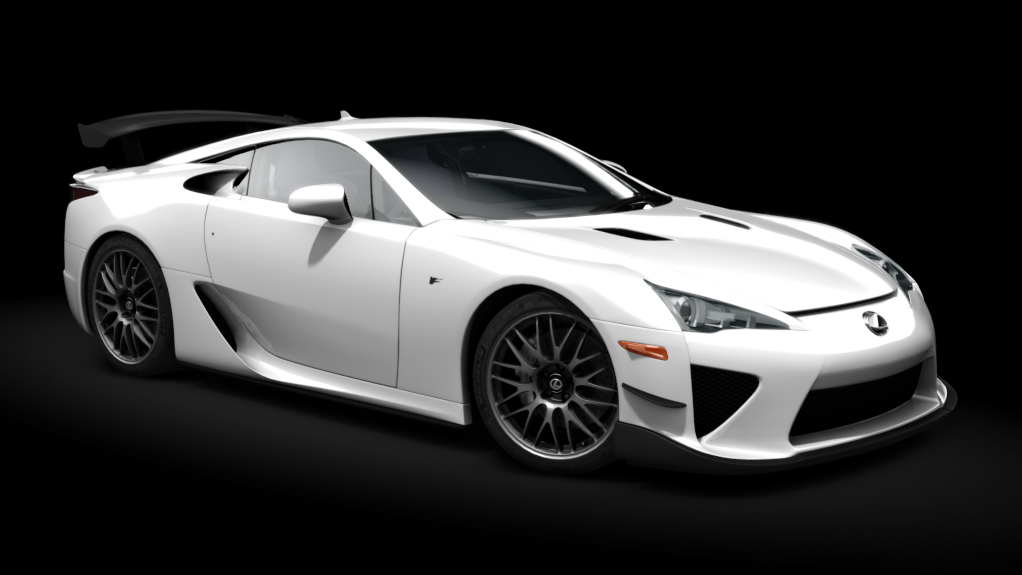 Lexus LFA Nürburgring Package, skin whitest_white