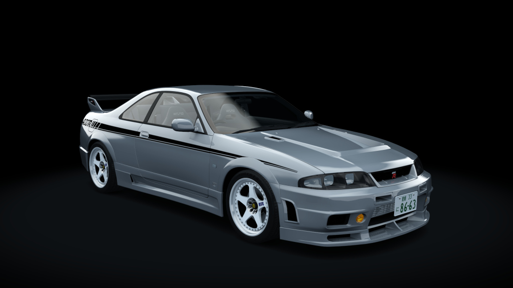 Nissan Skyline GT-R R33 Nismo 400R, skin 01_sonic_silver