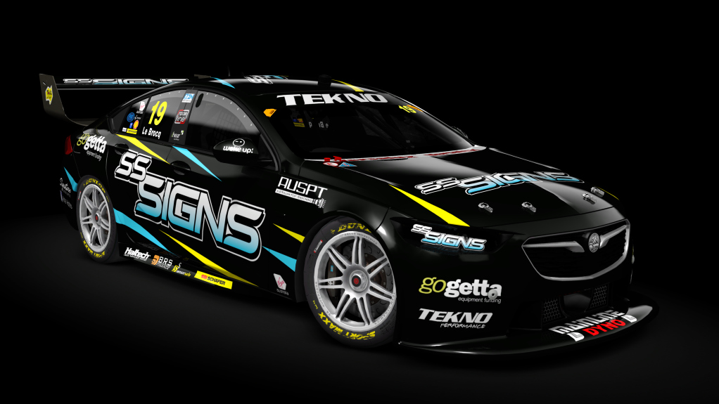 Supercar (V8) Holden Commodore ZB, skin 2018_019_r01