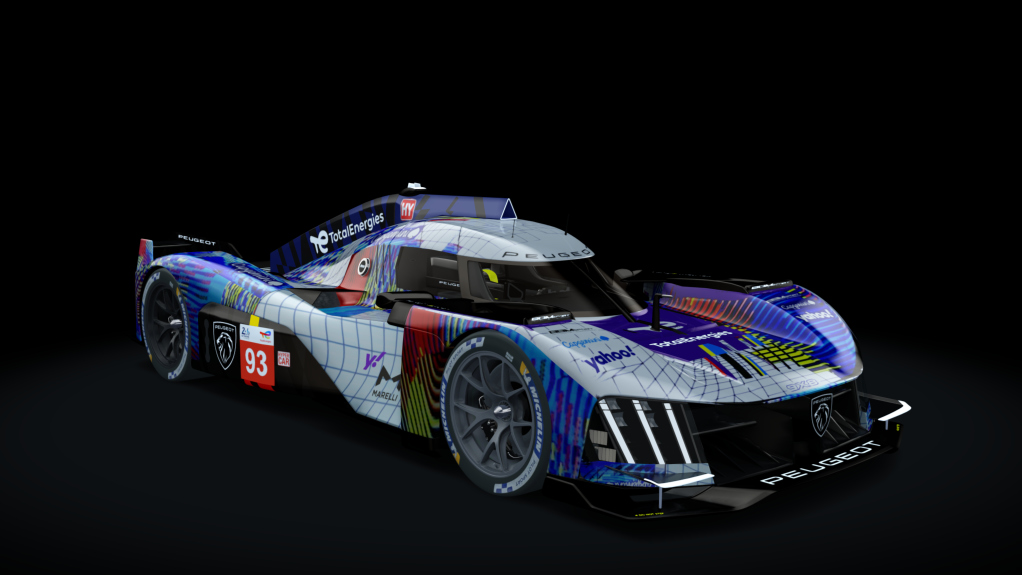 E_Peugeot 9X8 2023 LMH, skin PeugeotSport_93_LeMan