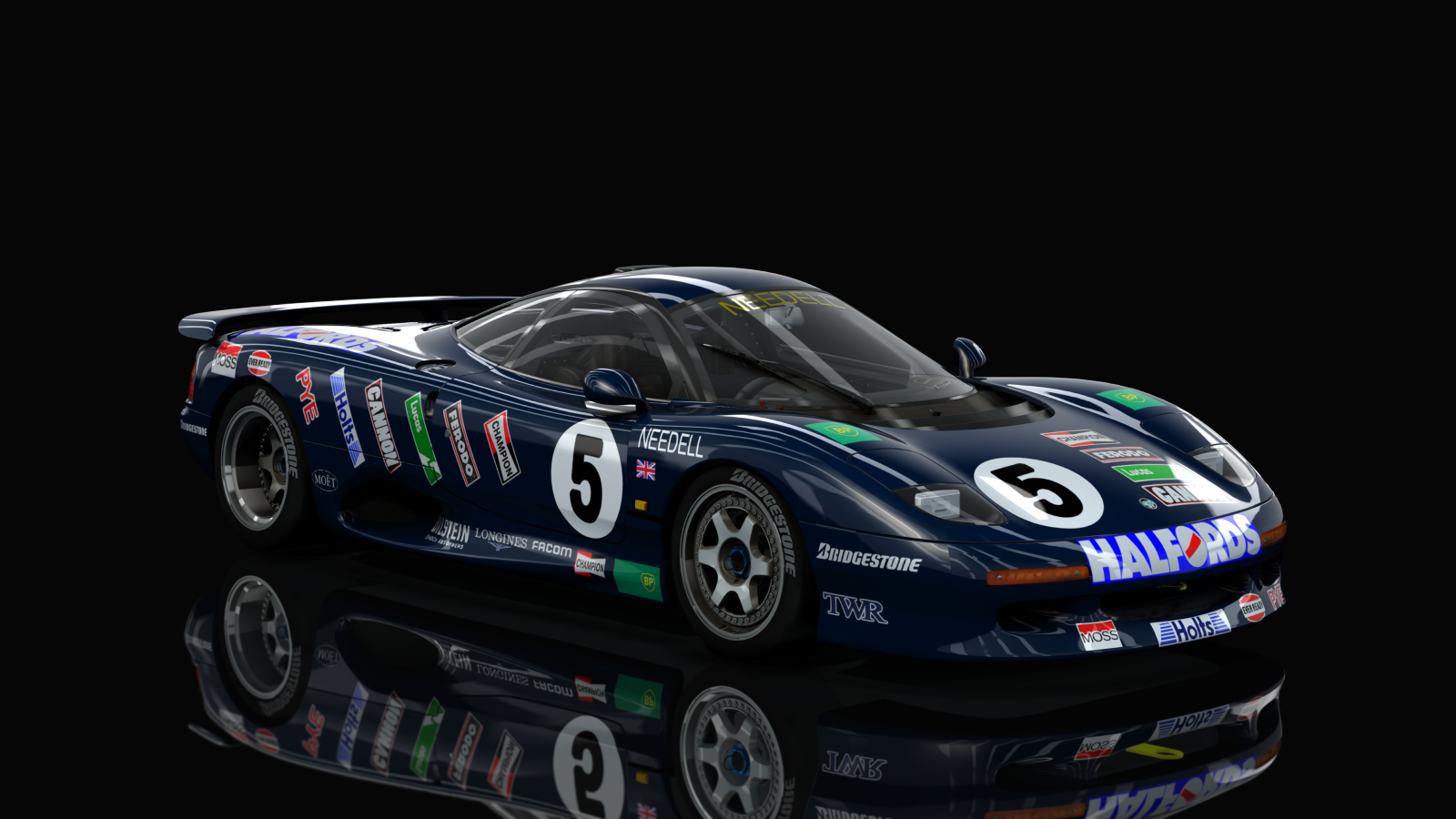 Jaguar XJR-15 Race, skin 05