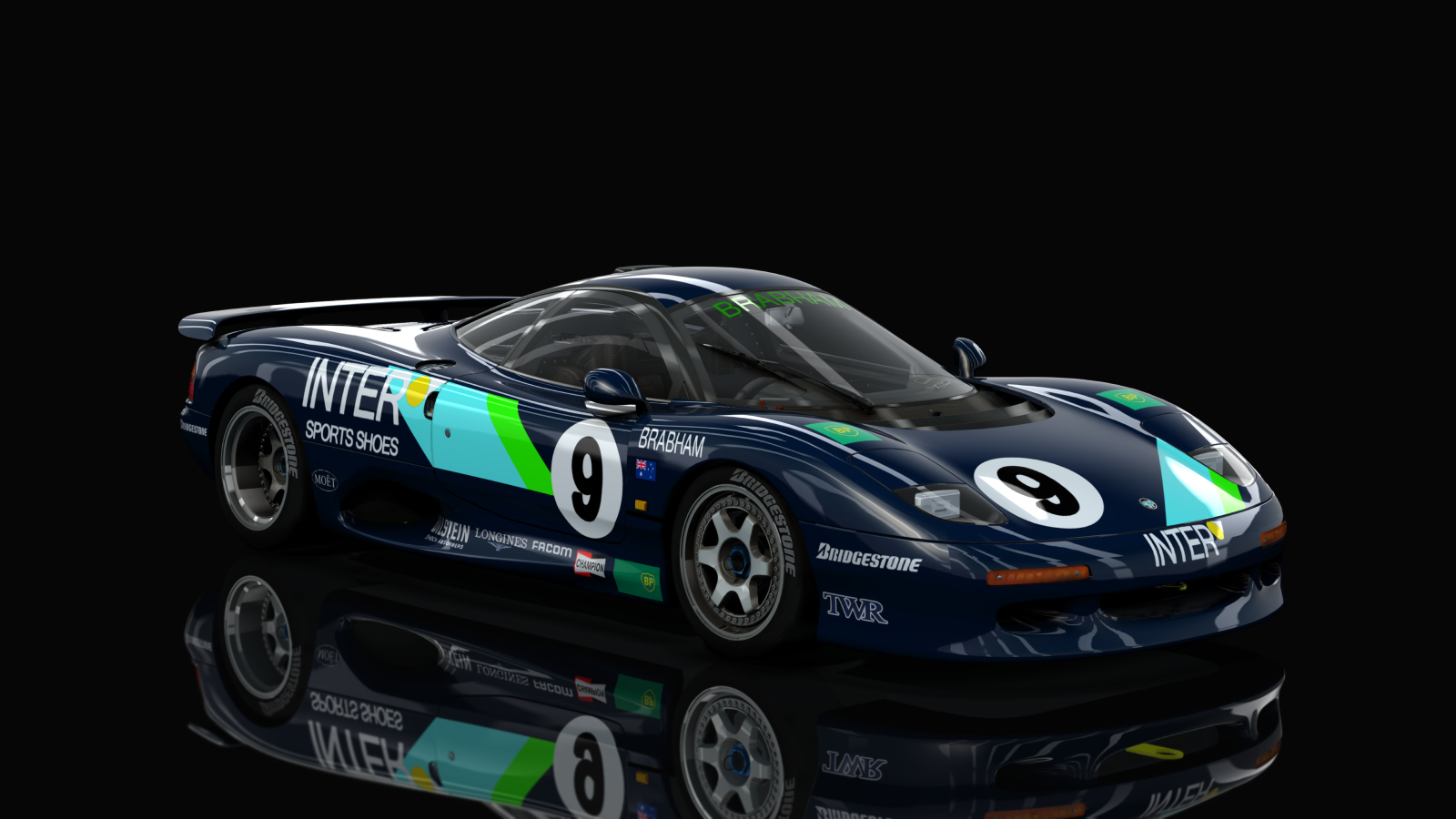 Jaguar XJR-15 Race, skin 09