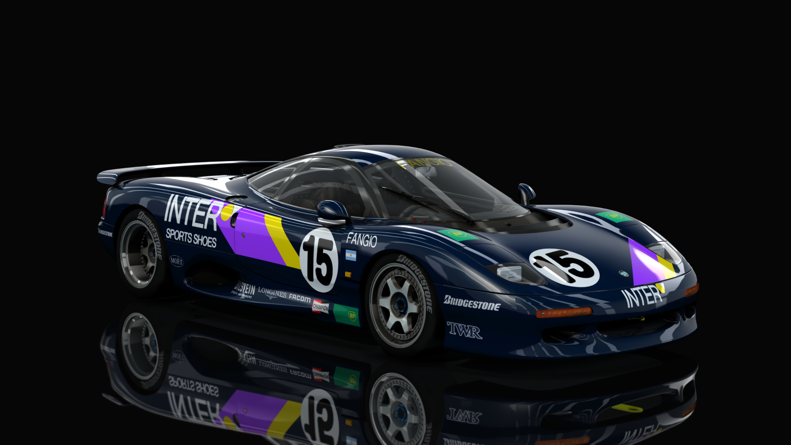 Jaguar XJR-15 Race, skin 15