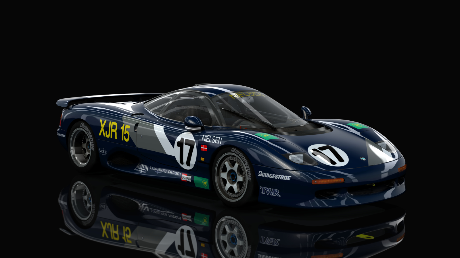 Jaguar XJR-15 Race, skin 17