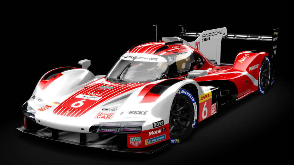 Porsche 963, skin 2023 WEC Porsche Penske Motorsport 6