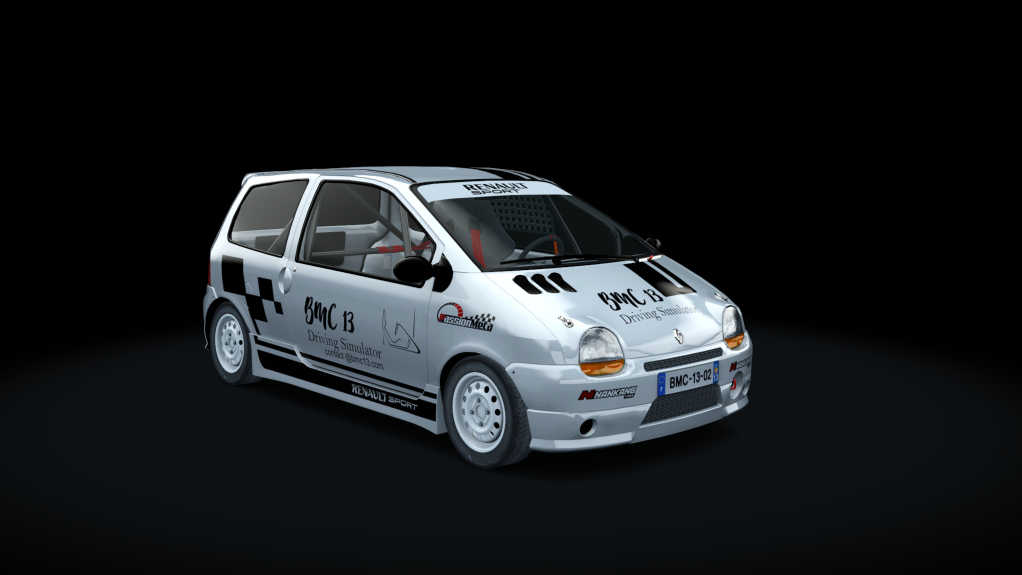 Renault Twingo TwinCup, skin 02_BMC13_White