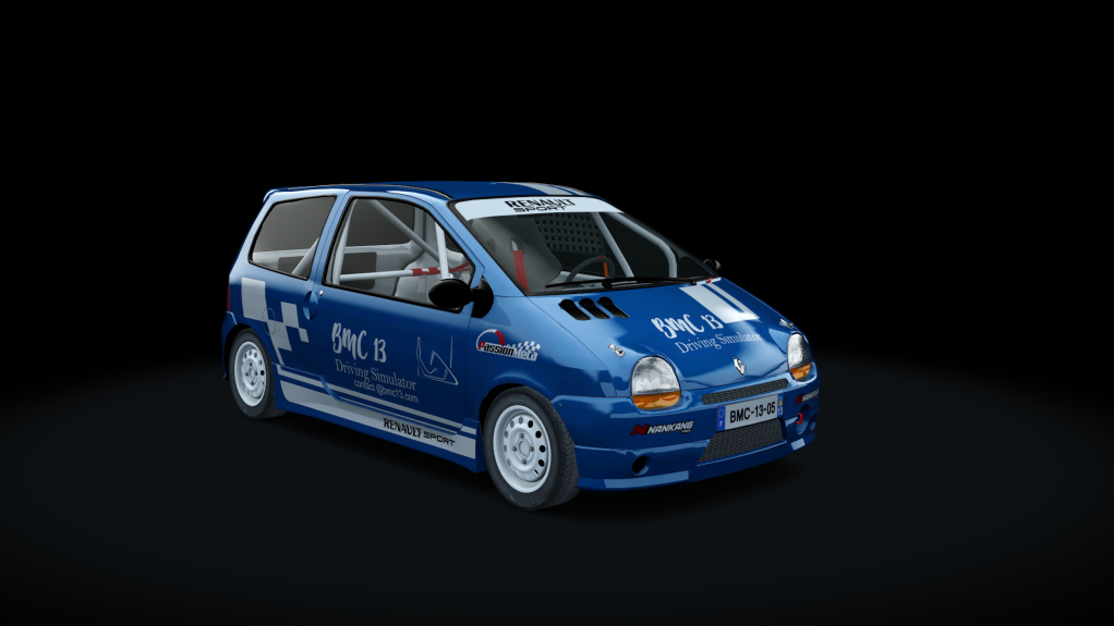 Renault Twingo TwinCup, skin 05_BMC13_Blue