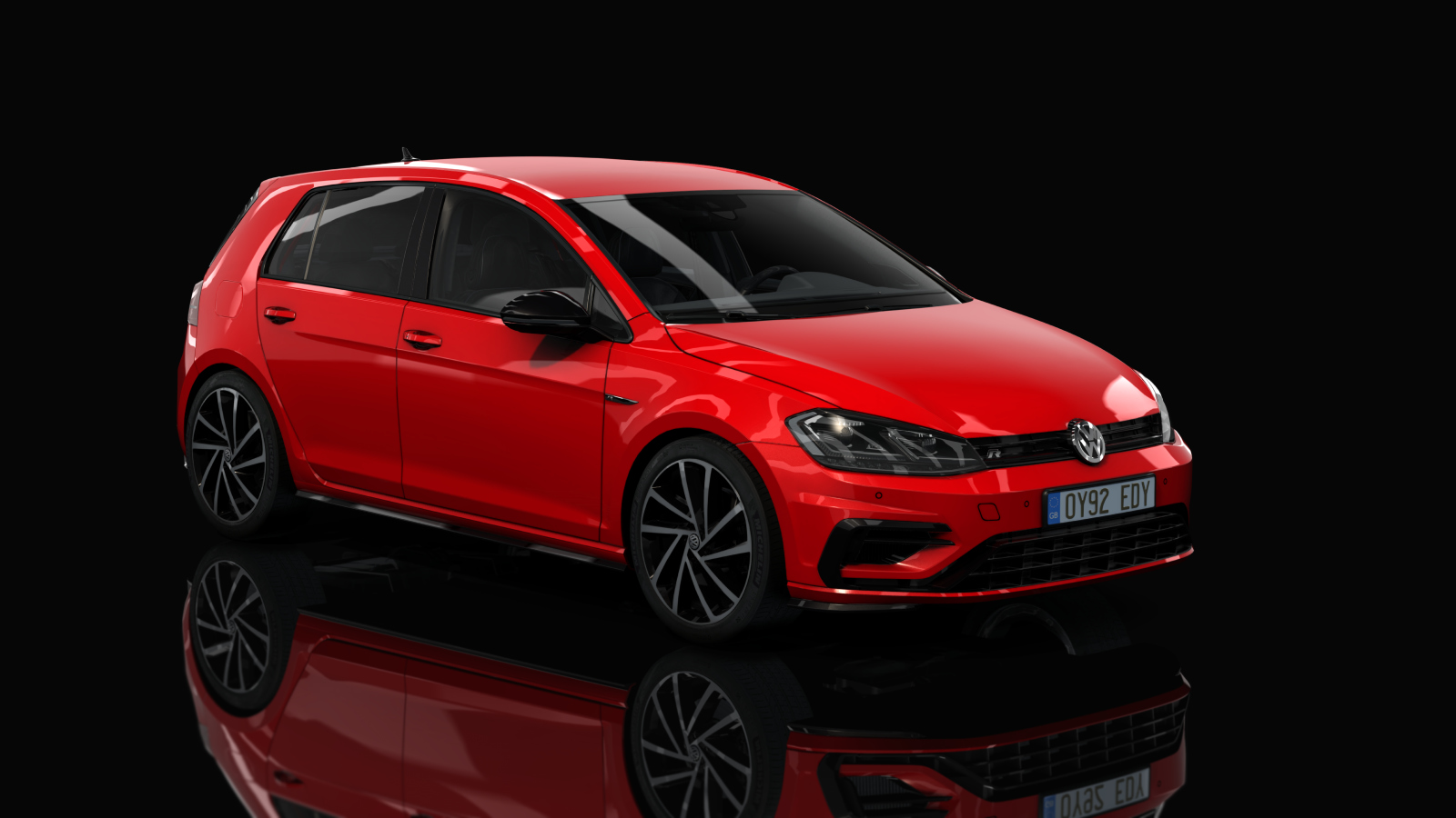 ML Volkswagen Golf R MK7.5, skin 02_Mars_red