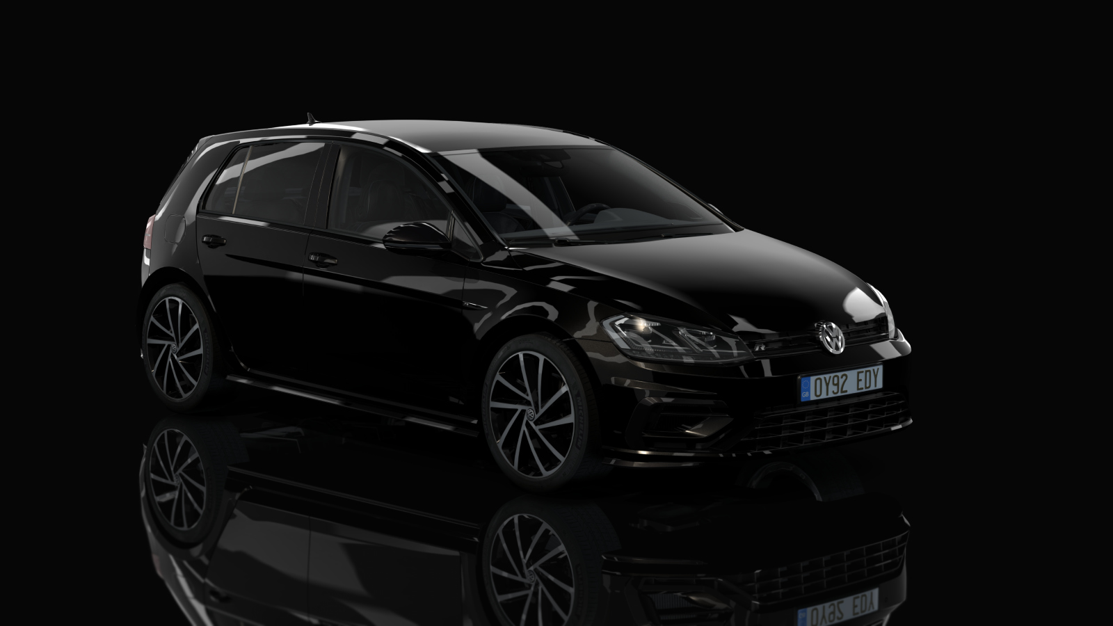 ML Volkswagen Golf R MK7.5, skin 03_Deep_black_pearl