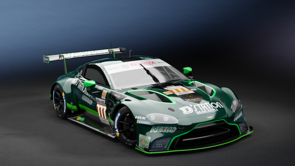 Aston Martin Vantage GTE, skin 2022_LM_D'Station_777